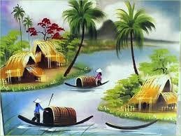 ve-tranh-phong-canh-que-huong-dat-nuoc