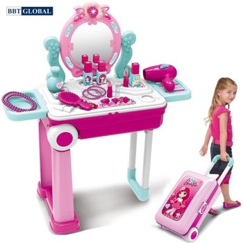 Đồ chơi trang điểm vali kéo cho bé 008-923A