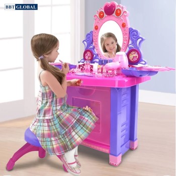 Bộ bàn trang điểm có tủ kệ 008-60 Bộ bàn trang điểm có tủ kệ 008-60