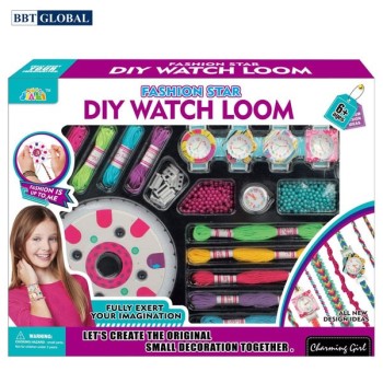 Đồ chơi tết vòng và đồng hồ đeo tay cho bé Fashion Star 868-67 Đồ chơi tết vòng và đồng hồ đeo tay cho bé Fashion Star 868-67
