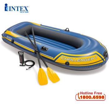 Thuyền bơm hơi INTEX Challenger 2 người 68367 Thuyền bơm hơi INTEX Challenger 2 người 68367