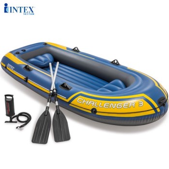 Thuyền bơm hơi challenger 3 người INTEX 68370 Thuyền bơm hơi challenger 3 người INTEX 68370