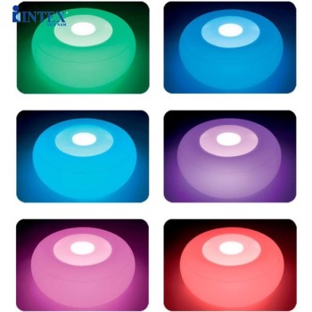 Ghế bơm hơi mẫu mới đèn LED 7 màu INTEX 68697 Ghế bơm hơi mẫu mới đèn LED 7 màu INTEX 68697