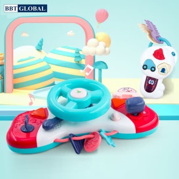 Đồ chơi vô lăng có đèn và nhạc cho bé 999-120B