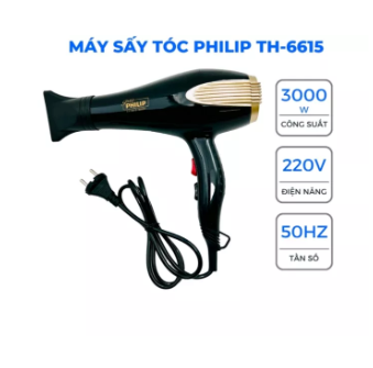 Máy Sấy Tóc Cao Cấp Philips Model TH-6615 Máy Sấy Tóc Cao Cấp Philips Model TH-6615