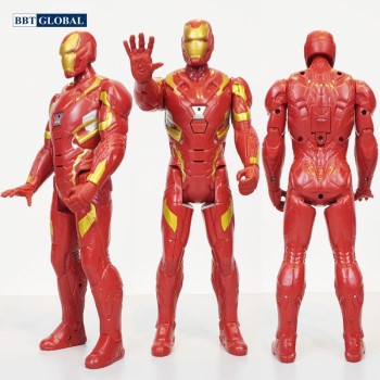 Đồ chơi mô hình siêu nhân 30cm có đèn và nhạc - người sắt 21008-GT