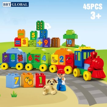 Xếp hình thông minh tàu hỏa tuổi thơ BBT Global 5306 Xếp hình thông minh tàu hỏa tuổi thơ BBT Global 5306