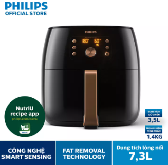 Nồi chiên không dầu PHILIPS size XXL HD9860 /90