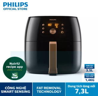 Nồi Chiên Không Dầu Premium PHILIPS HD9860/90