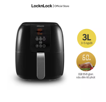 Nồi chiên không dầu Lock&Lock - Dung tích 3L Nồi chiên không dầu Lock&Lock - Dung tích 3L