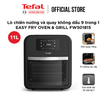 Nồi chiên, nướng, quay không dầu điện tử Tefal  Nồi chiên, nướng, quay không dầu điện tử Tefal