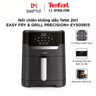 Nồi chiên, nướng không dầu điện tử Tefal 2 trong 1  Nồi chiên, nướng không dầu điện tử Tefal 2 trong 1