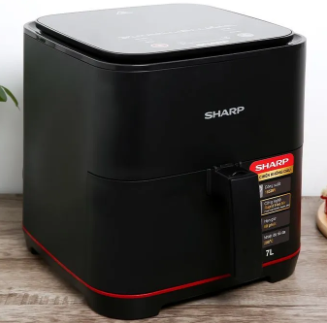 Nồi chiên không dầu Sharp KF-AF70EV-BK 5.5 lít Nồi chiên không dầu Sharp KF-AF70EV-BK 5.5 lít