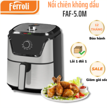 NỒI CHIÊN KHÔNG DẦU FERROLI FAF-5.0M NỒI CHIÊN KHÔNG DẦU FERROLI FAF-5.0M