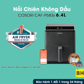 Nồi chiên không dầu thông minh COSORI CAF-P583S Nồi chiên không dầu thông minh COSORI CAF-P583S