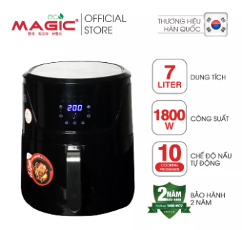 Nồi chiên không dầu điện tử Magic Eco AC121 Nồi chiên không dầu điện tử Magic Eco AC121