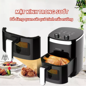 Nồi chiên không dầu Nineshield 8 lít KB-5005M  Nồi chiên không dầu Nineshield 8 lít KB-5005M