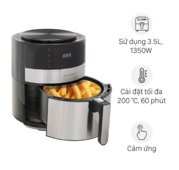 Nồi chiên không dầu Cuckoo CAF-F0410T  Nồi chiên không dầu Cuckoo CAF-F0410T