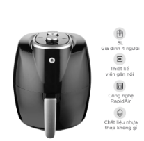 Nồi Chiên Không Dầu 7L (5L) Mishio MK268 Nồi Chiên Không Dầu 7L (5L) Mishio MK268